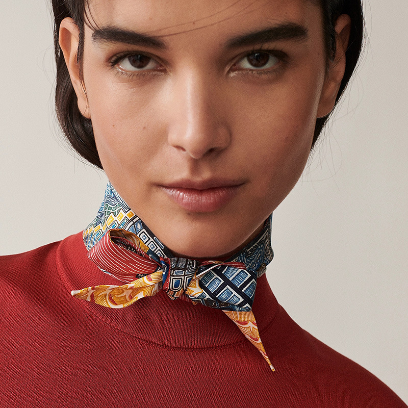 100% Silk Ring Scarf Neckerchi - Women'S Fashion Layering avis et prix