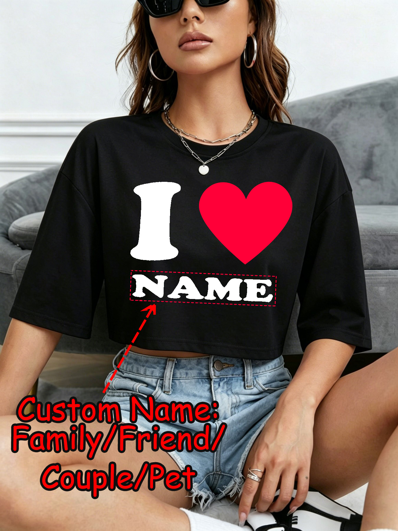 DIY Custom Name Couple Summer  - Women Fashion Names avis et prix