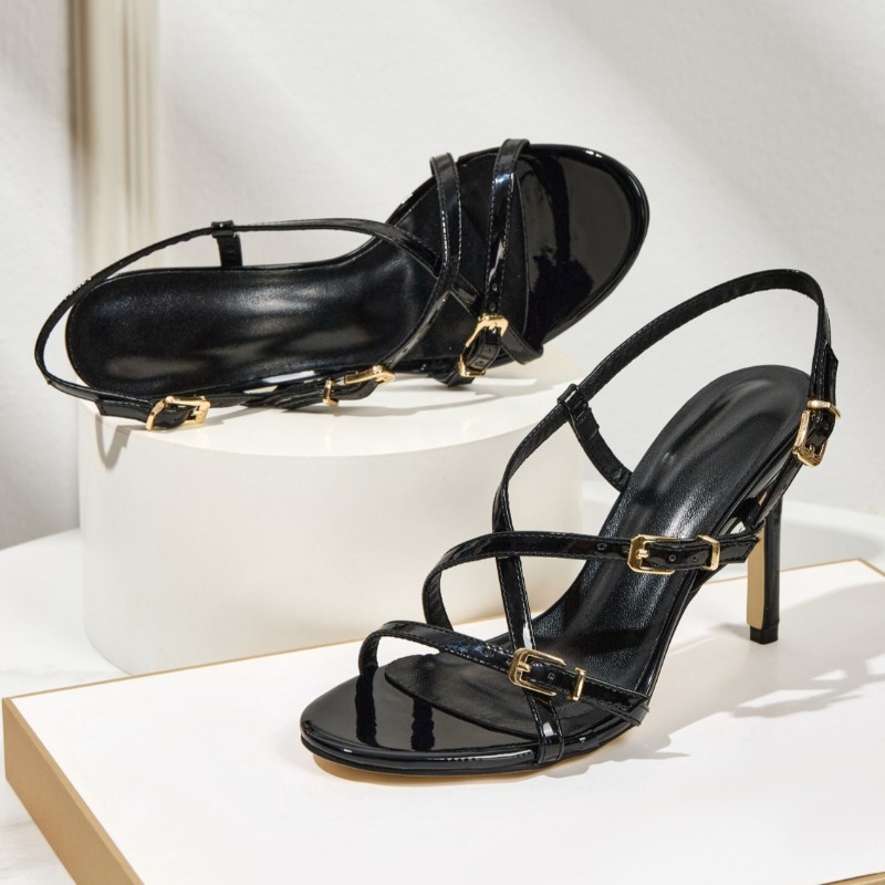 Belt Buckle Elegant High Heels - Women'S Fashion Belts avis et prix