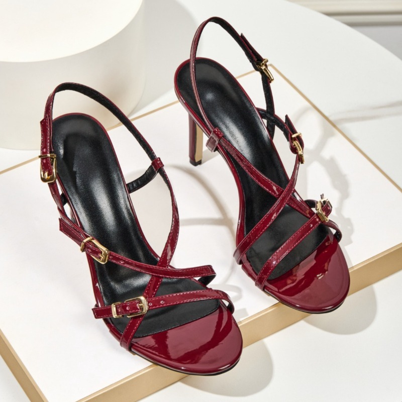 Belt Buckle Elegant High Heels - Women'S Fashion Belts avis et prix