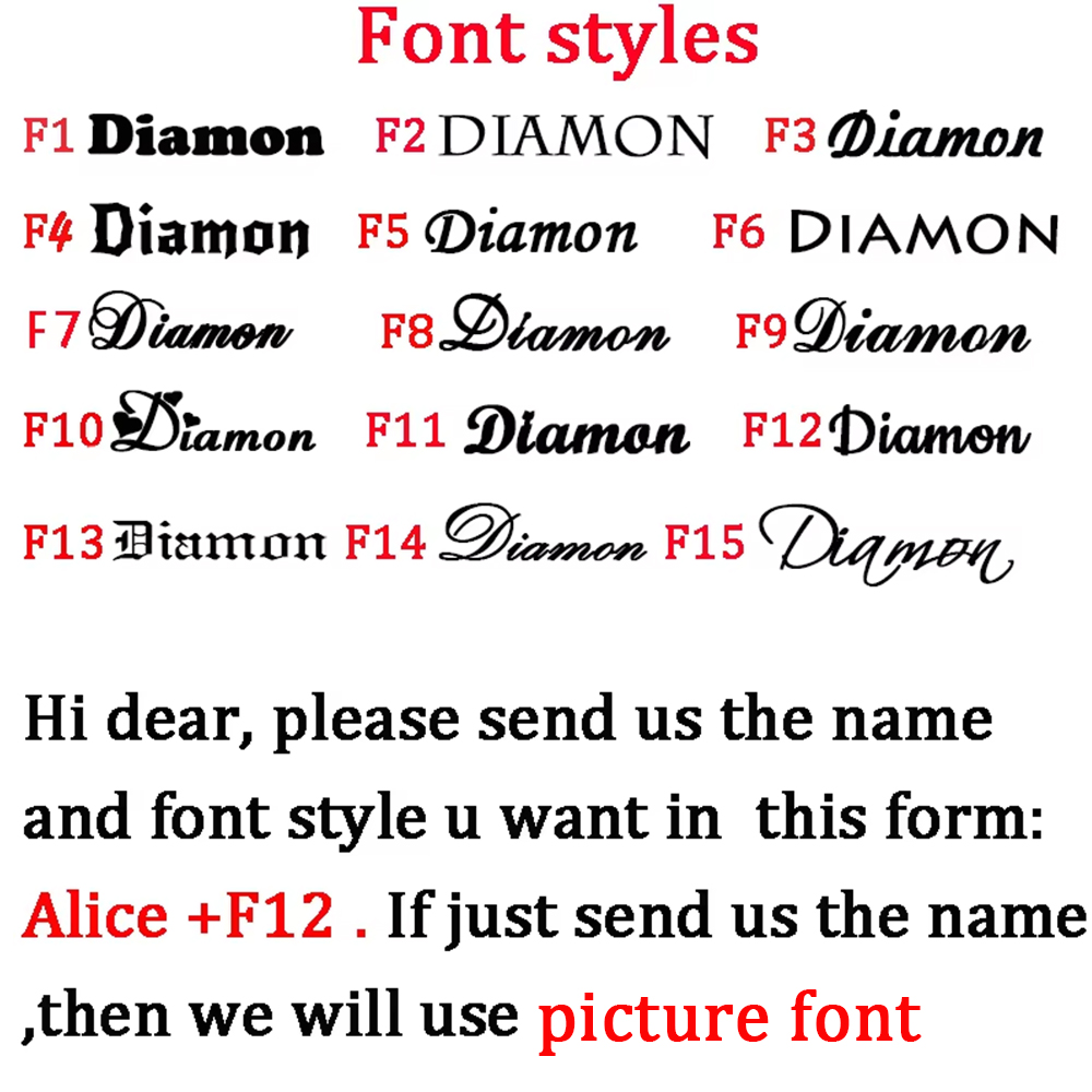 Diamon Customized Hollow Name  - Women'S Fashion Rings Gold avis et prix
