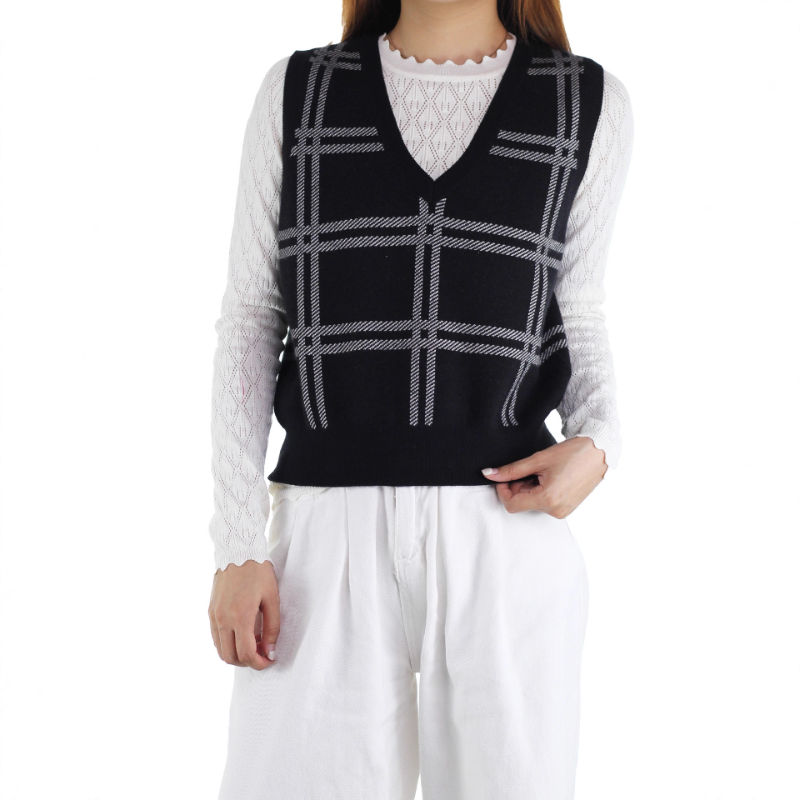 Women's Fashion Knit Sweater V - Women'S Fashion Gilet avis et prix
