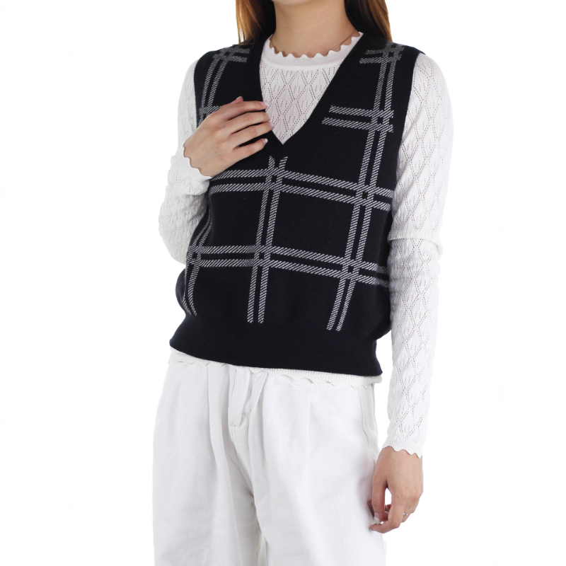Women's Fashion Knit Sweater V - Women'S Fashion Gilet avis et prix