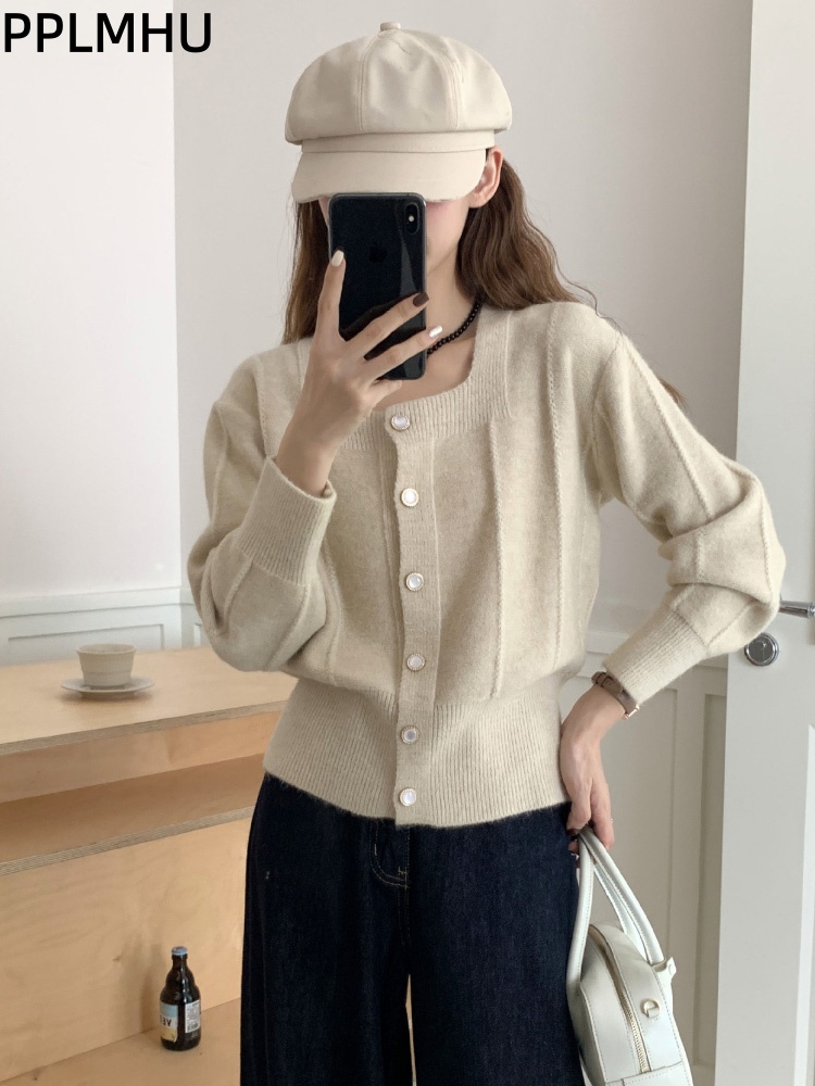 Korean Fashion Square Collar K - Women'S Fashion Gilet avis et prix