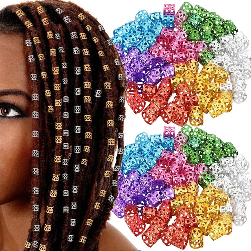 100-500pcs Gold Silver Dreadlo - Women'S Fashion Rings Gold avis et prix
