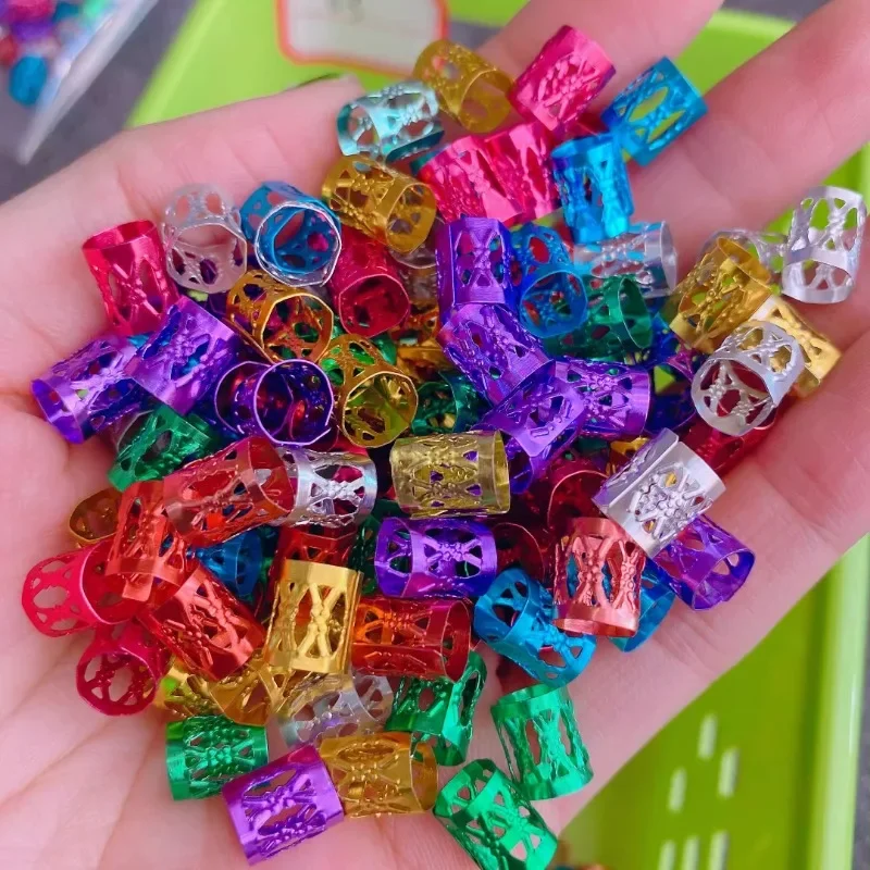100-500pcs Gold Silver Dreadlo - Women'S Fashion Rings Gold avis et prix