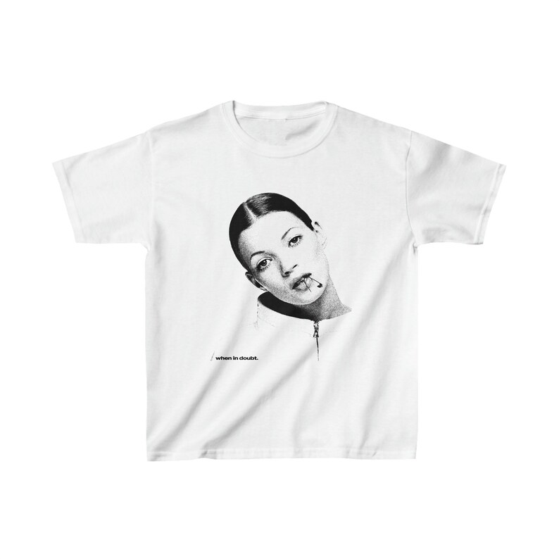 Kate Moss Graphic T-shirt Wome - Women'S Fashion From The 90S avis et prix