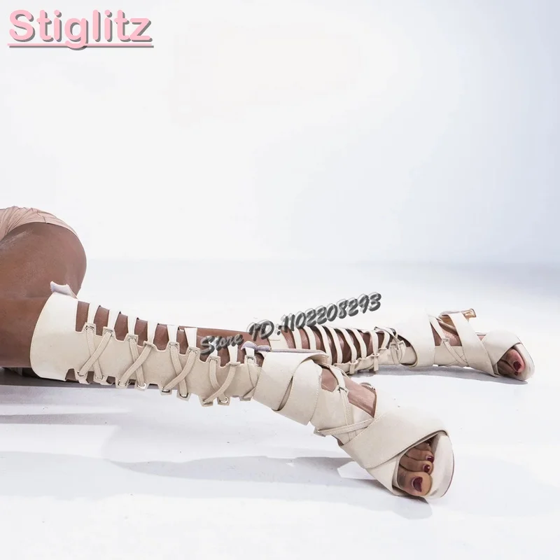 Retro Cross-tied Roman Sandals - Women'S Fashion Belts avis et prix