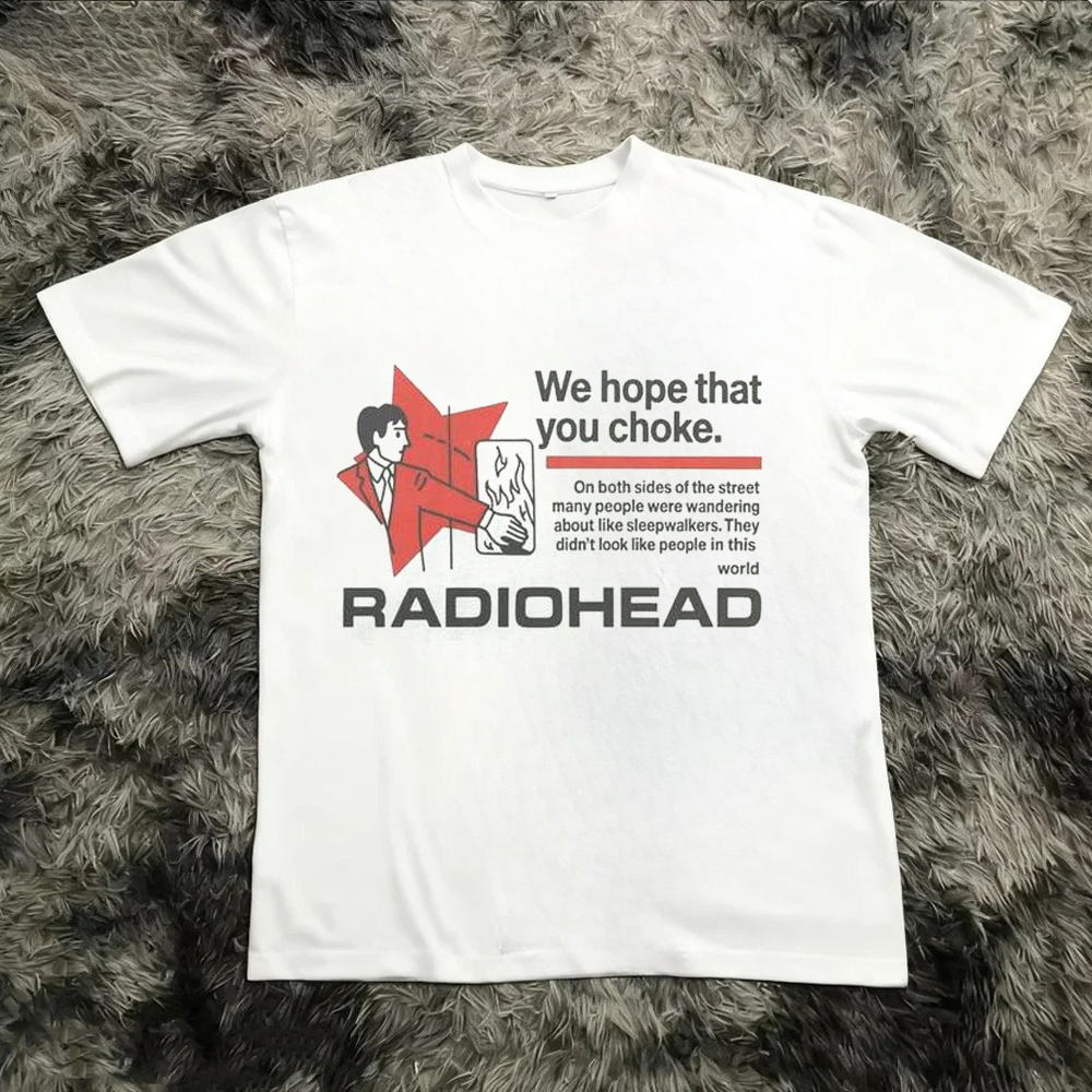 Radiohead The Bend Cat Graphic - Women'S Fashion From The 90S avis et prix