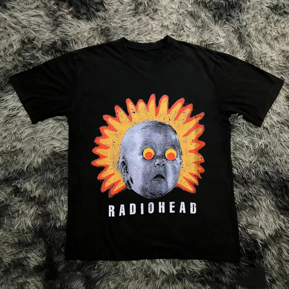 Radiohead The Bend Cat Graphic - Women'S Fashion From The 90S avis et prix