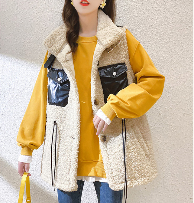 New Wool Waistcoat Women Fashi - Women'S Fashion Gilet avis et prix