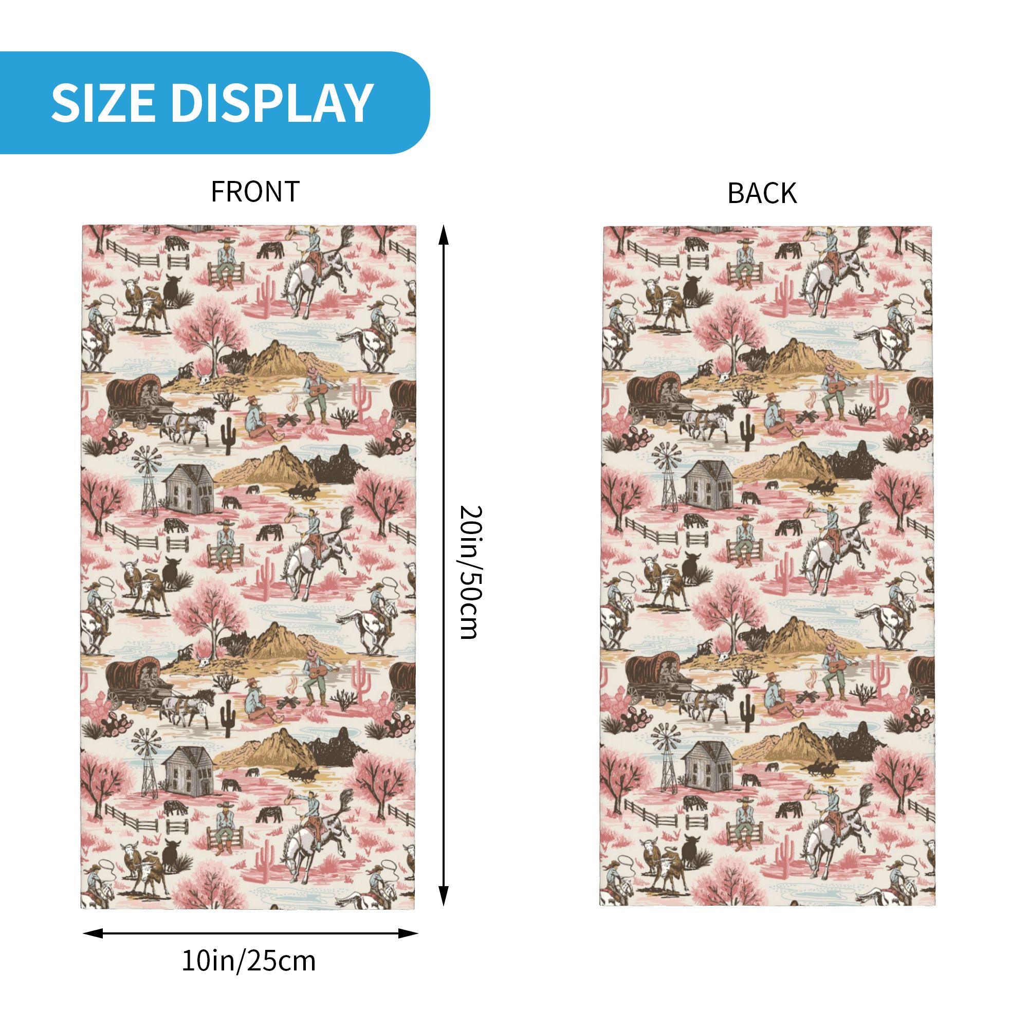 Wild West Cowboy style Bandana - Women'S Fashion Wild West avis et prix
