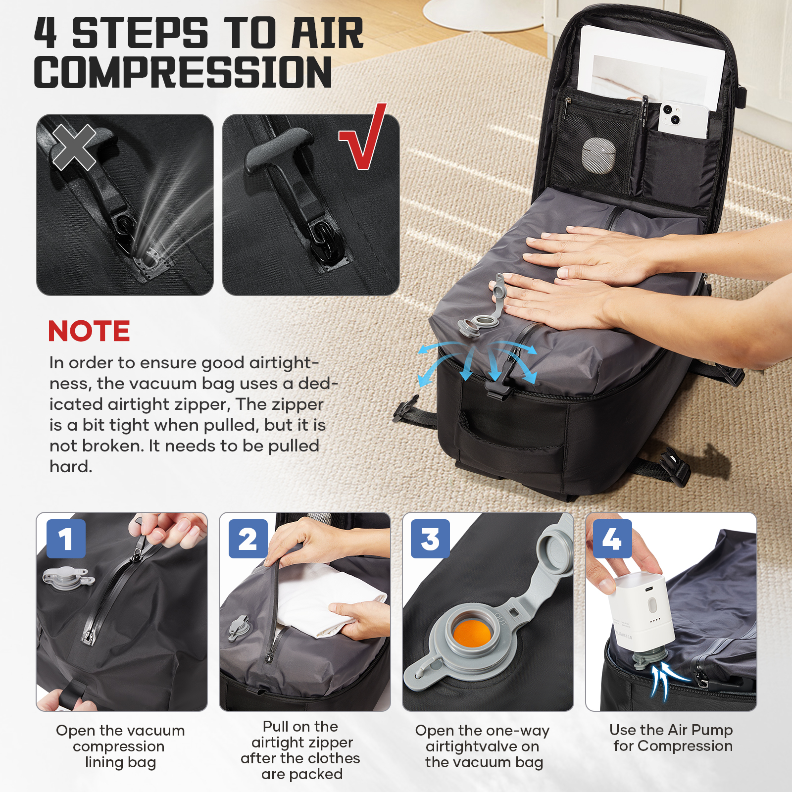Women Backpack Vacuum Backpack - Women'S Fashion Belts avis et prix
