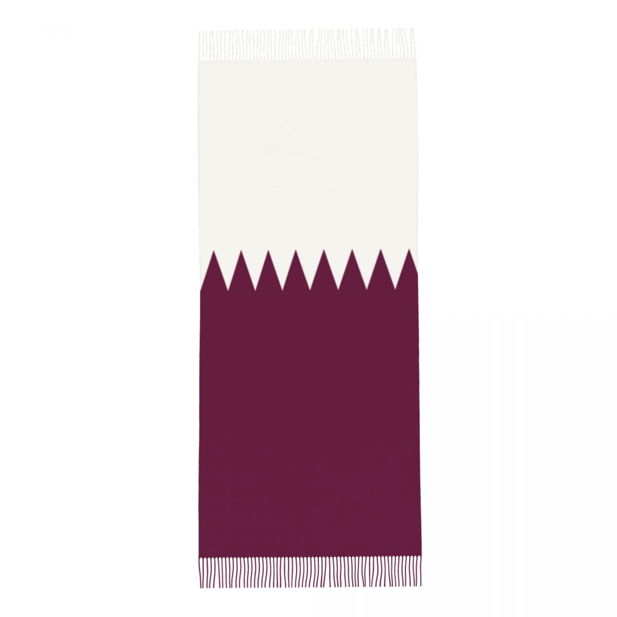 Qatar Flag Women's Tassel Shaw - Women Fashion Qatar avis et prix
