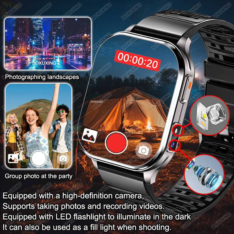 New Camera Smart Watch Men Wom - Women Fashion Video avis et prix