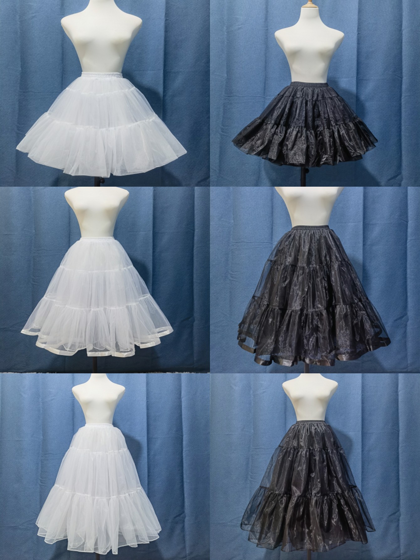 Long Puffy Skirts 40/60/80CM G - Women'S Fashion From The 60S avis et prix
