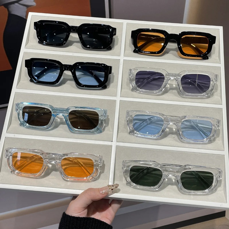 New Hot Selling Square Small F - Women Fashion Glasses avis et prix