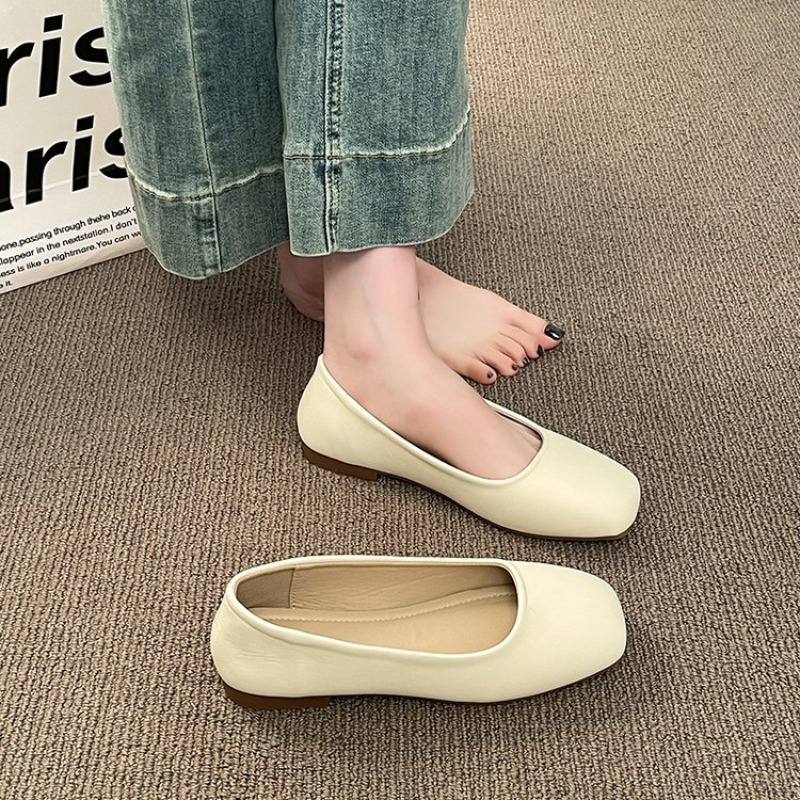 Women Flats Shoes Square Toe B - Women'S Fashion Walking Shoes avis et prix