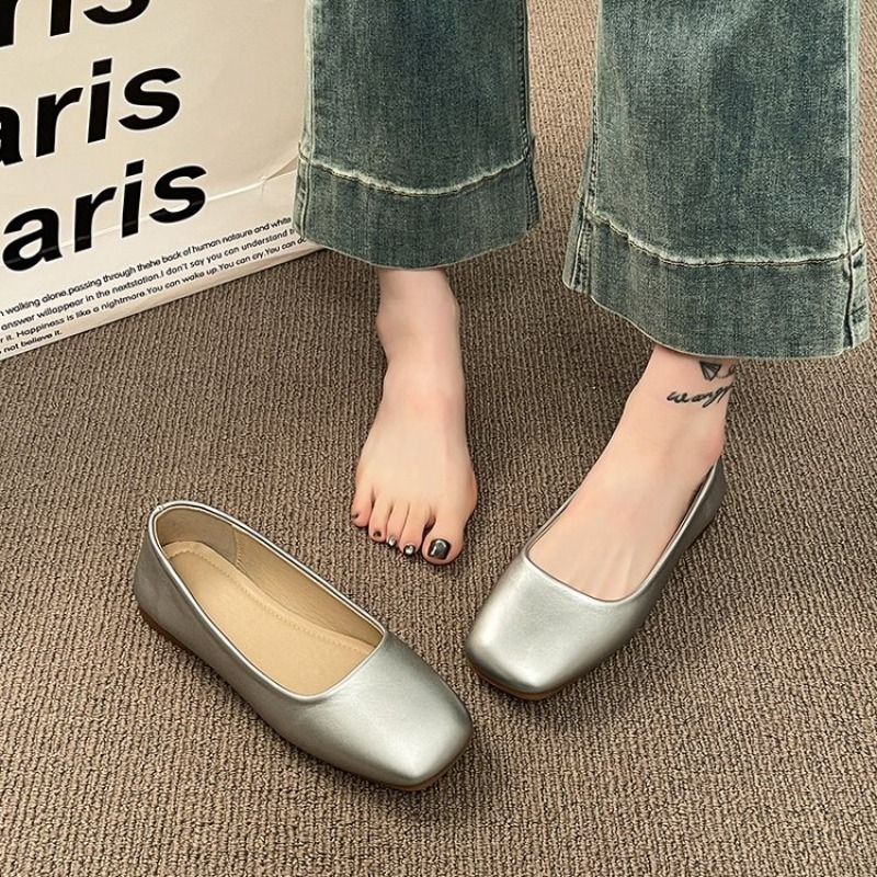 Women Flats Shoes Square Toe B - Women'S Fashion Walking Shoes avis et prix