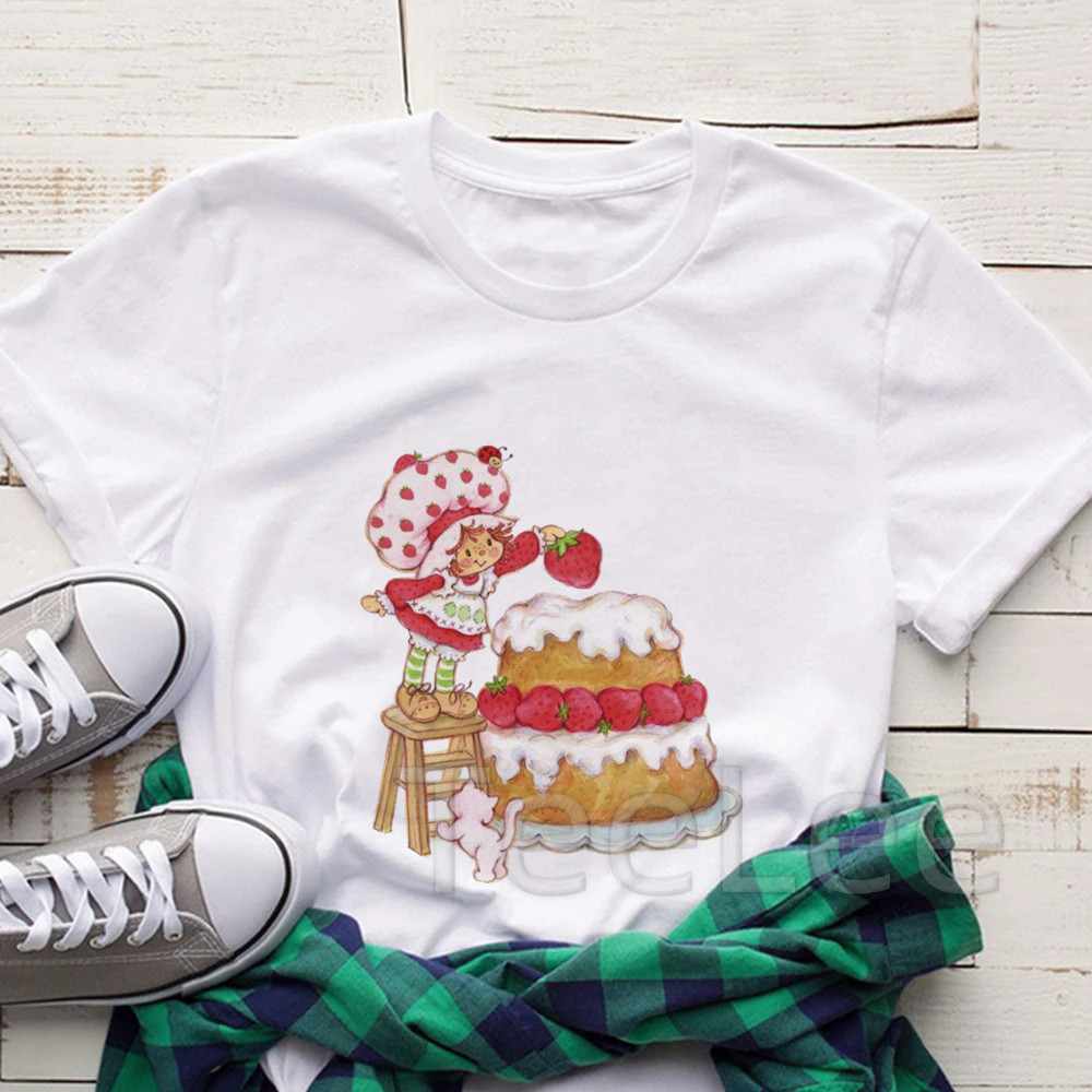 Vintage Strawberry Tshirt Wome - Women'S Fashion From The 90S avis et prix