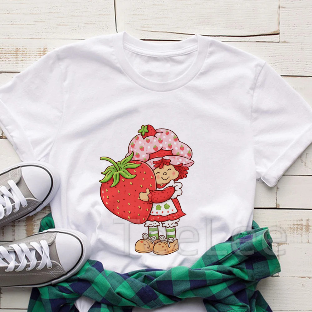Vintage Strawberry Tshirt Wome - Women'S Fashion From The 90S avis et prix