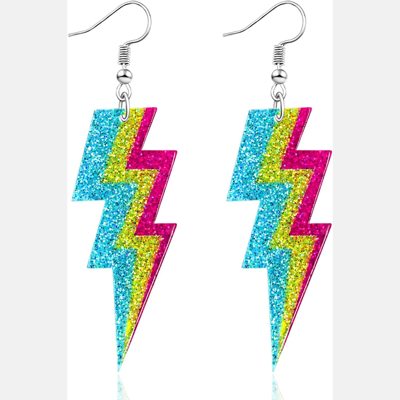 80s Neon Earrings for Women Ac - Women'S Fashion In The 80S avis et prix