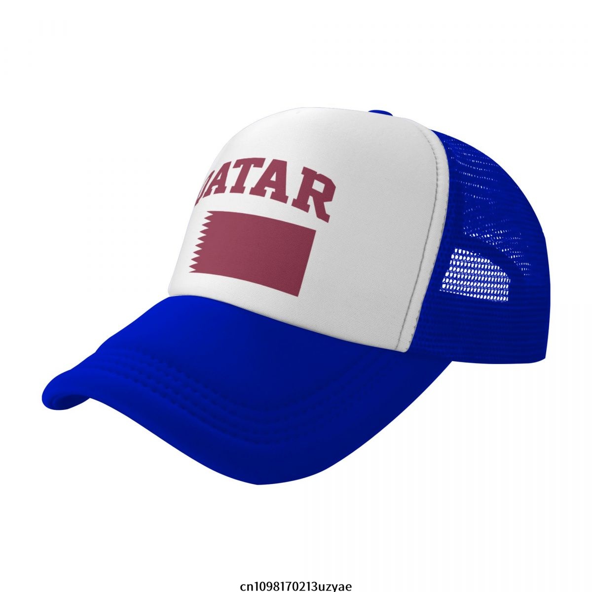 Qatar Flag Mesh Baseball Cap S - Women Fashion Qatar avis et prix