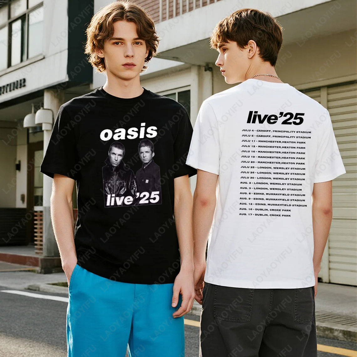 Oasis Live 2025 UK Tour Graphi - Women'S Fashion Uk 2025 avis et prix