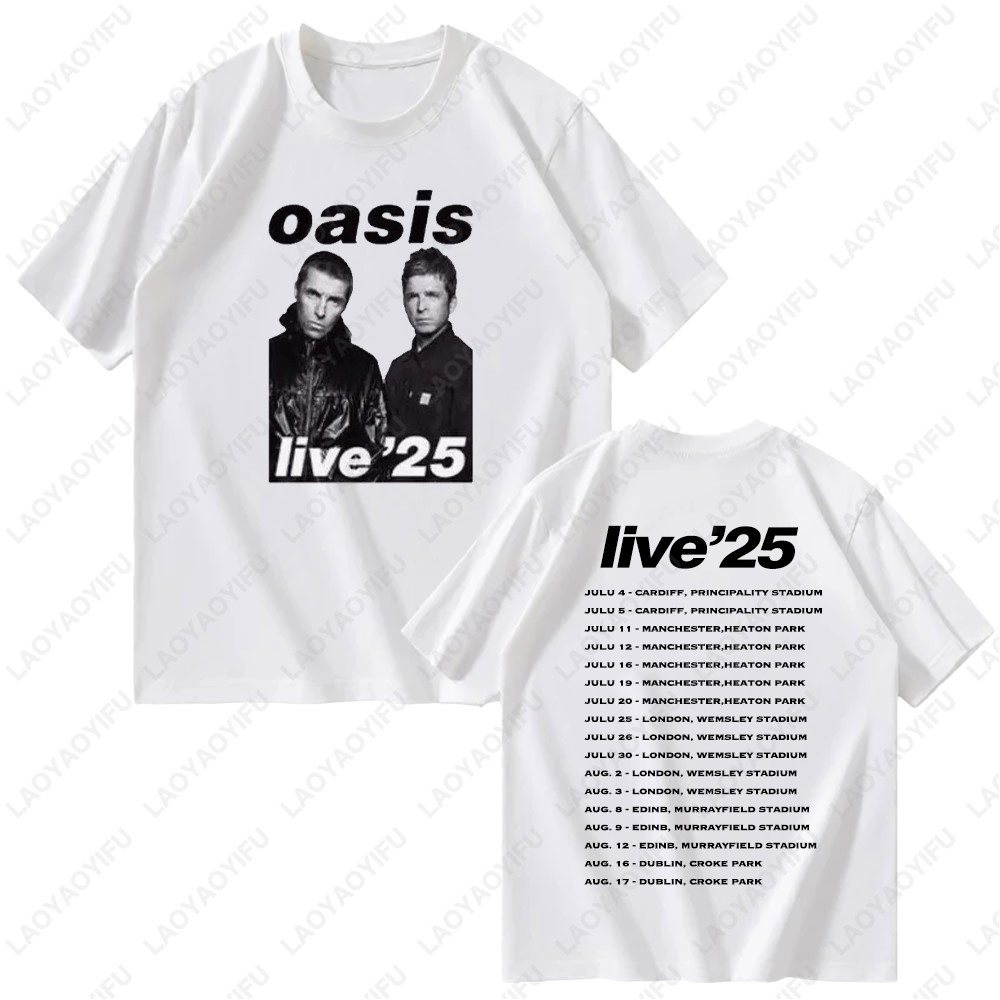 Oasis Live 2025 UK Tour Graphi - Women'S Fashion Uk 2025 avis et prix