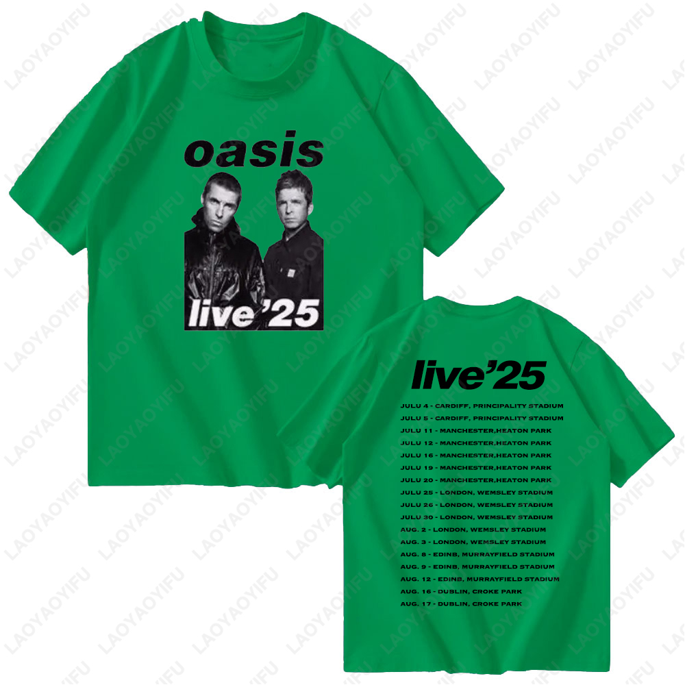 Oasis Live 2025 UK Tour Graphi - Women'S Fashion Uk 2025 avis et prix