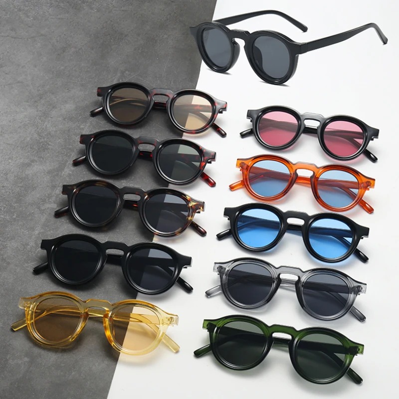 High Quality Round Sunglasses  - Women Fashion Glasses avis et prix