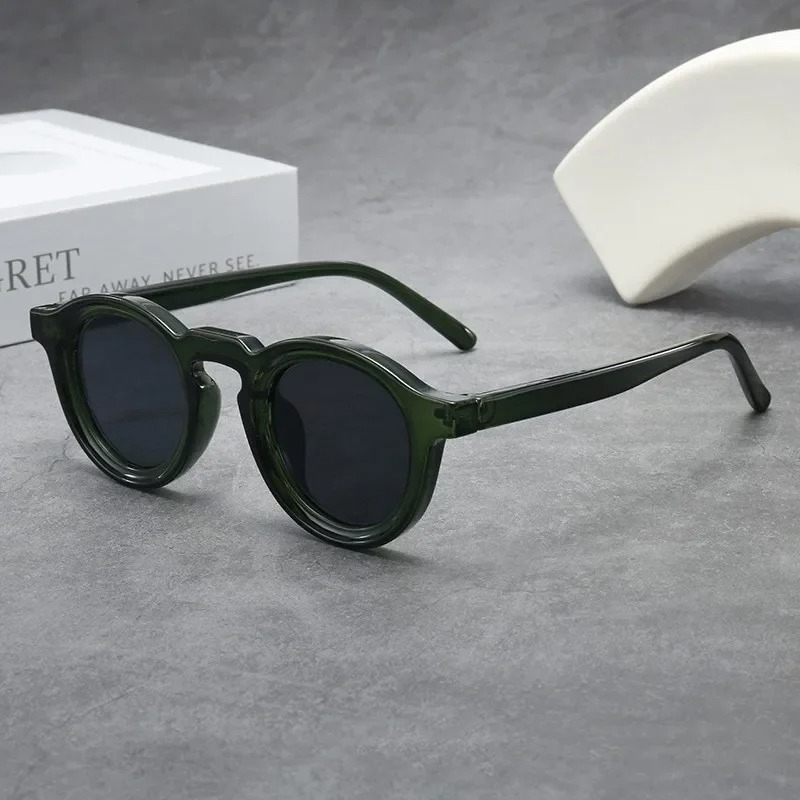 High Quality Round Sunglasses  - Women Fashion Glasses avis et prix