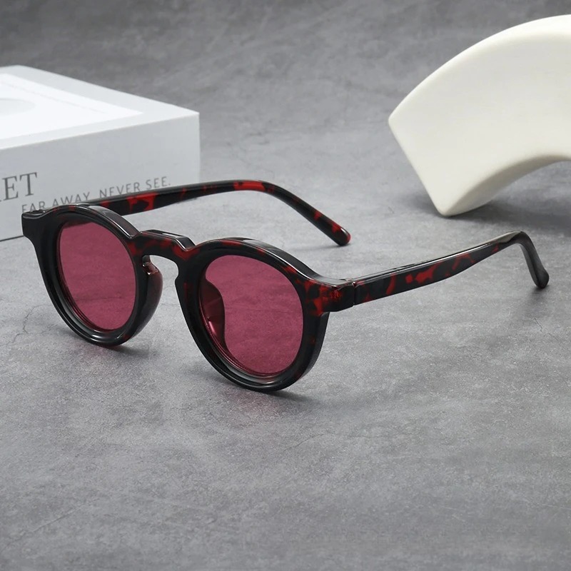 High Quality Round Sunglasses  - Women Fashion Glasses avis et prix